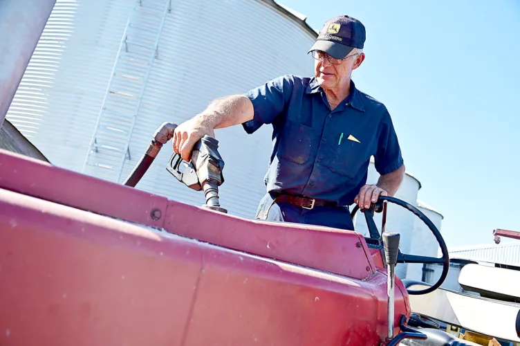 Running on empty: Farmers eye high diesel fuel costs as fall harvest underway